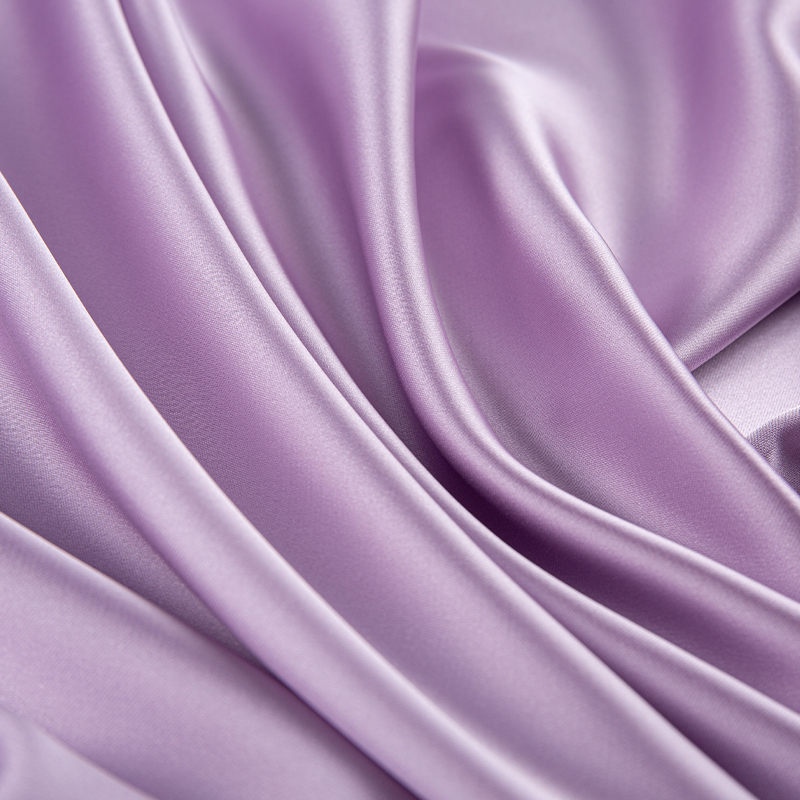 HY323 Dark Purple 180GSM skudelastisk satin polyesterstof til tøj, kjoler, avanceret undertøj