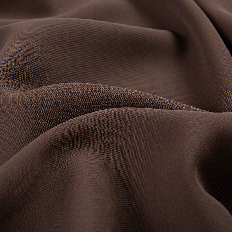 HY297 Mørkebrun 260GSM 150D mat filament 4-sidet stretch dobbeltlags stof polyester 4 vejs stretch stof til badetøj