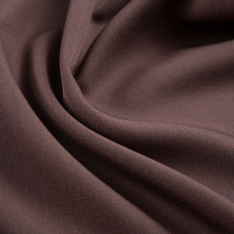 HY423 Mørk Lilla 275GSM Lelis stof 3/3 twill blødt og glat stof