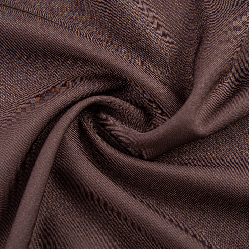 HY423 Mørk Lilla 275GSM Lelis stof 3/3 twill blødt og glat stof