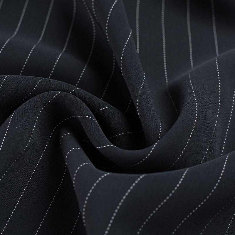 DS52(HY129) 236GSM 99%P 1% Rayon CEY Rayon Stripe CEY Stoffer